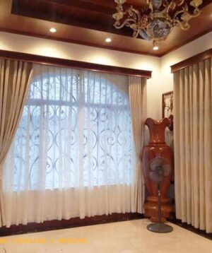 Rèm vải voan biệt thự cao cấp